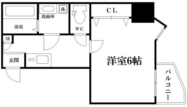 ブルー西長堀の間取り