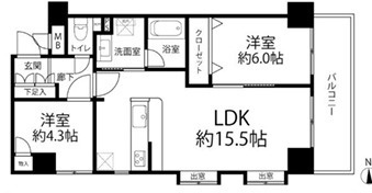 ガーデンホーム西蒲田の間取り