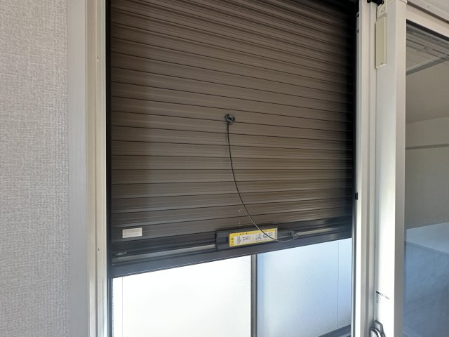川崎市多摩区長尾５丁目のアパートのバルコニー