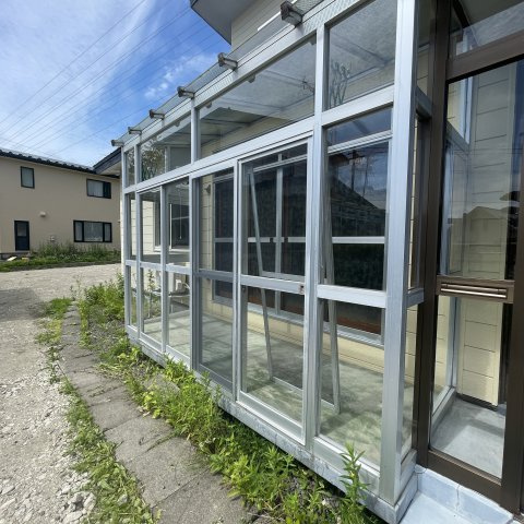 登別市美園町5丁目33-4戸建のバルコニー