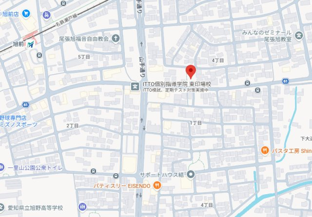 MT倉庫の地図