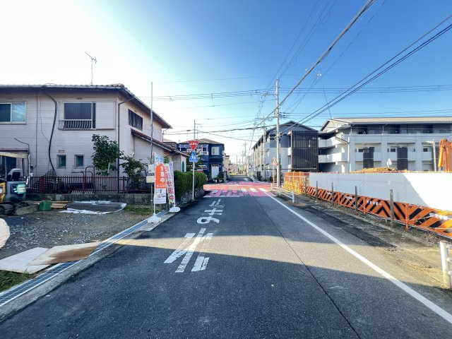 桜井市西之宮全2棟の前面道路含む現地写真