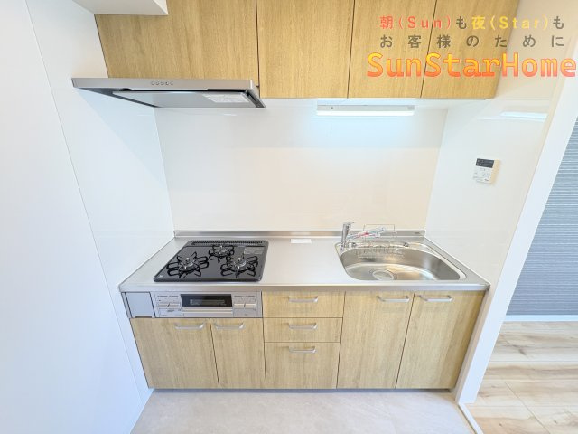 【サンスターホーム】ネオハイツ羽村駅前　角部屋のキッチン