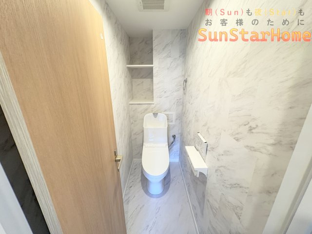 【サンスターホーム】ネオハイツ羽村駅前　角部屋のトイレ