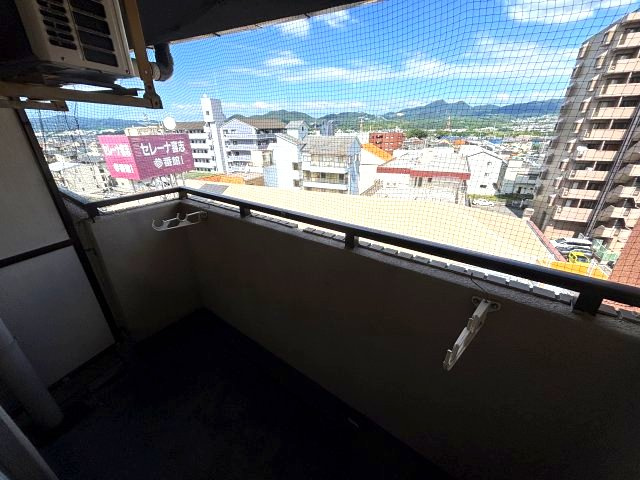 セレーナ喜志参番館Ⅱのバルコニー
