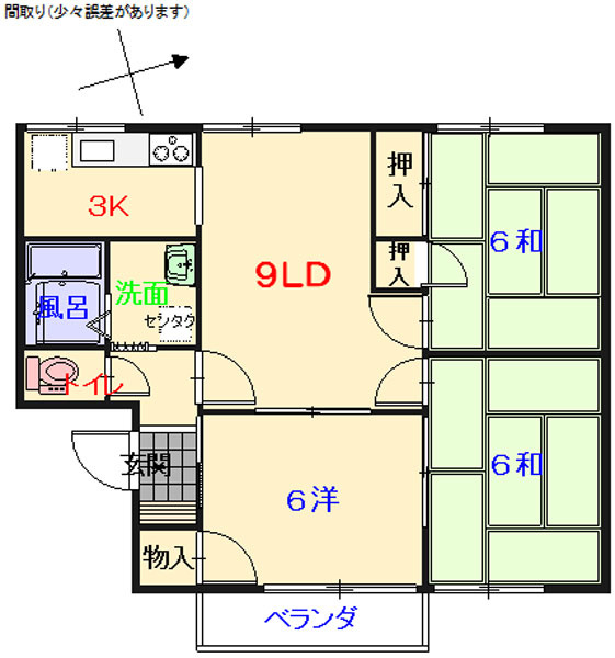 メゾンＳの間取り