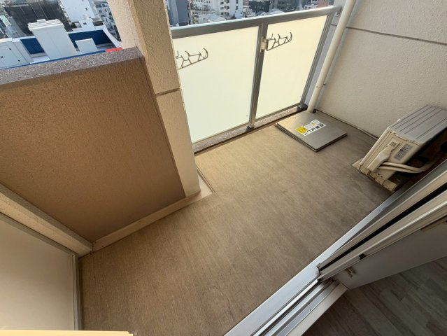 アバンティ大阪ドームシティのバルコニー