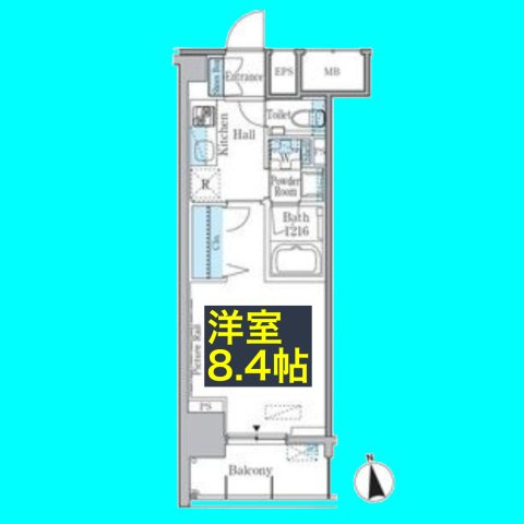 GRAND　ESPOIR　車道の間取り