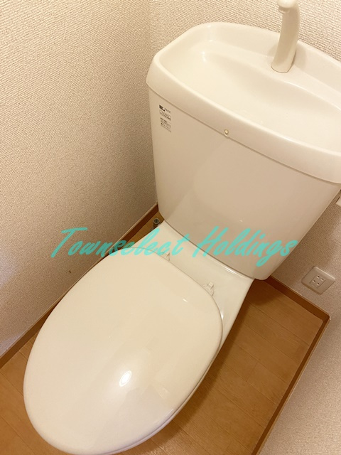 大和市渋谷５丁目の賃貸マンションのトイレ
