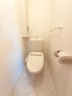 【トイレ】 | アンソレイユＡ | ゆったりとした空間のトイレです
