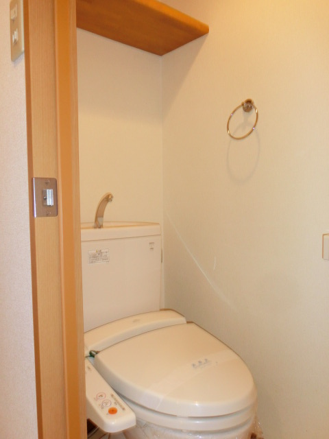 大阪市中央区船越町２丁目の賃貸マンションのトイレ