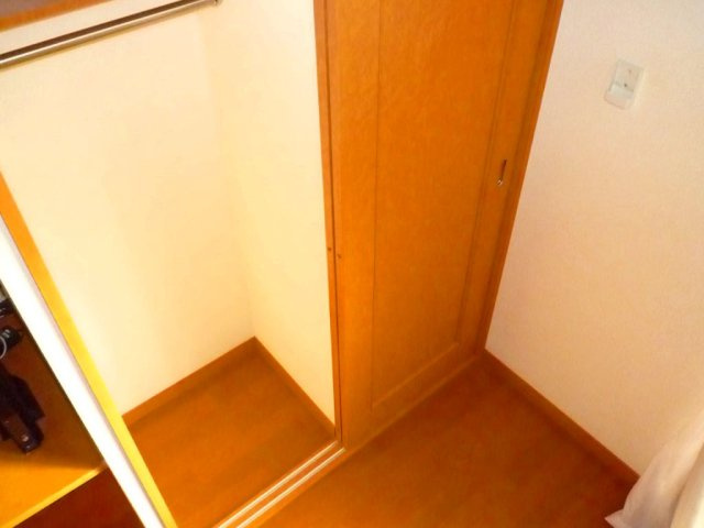 レオパレスパークサイド神中の内装|収納スペースもしっかり付いています。