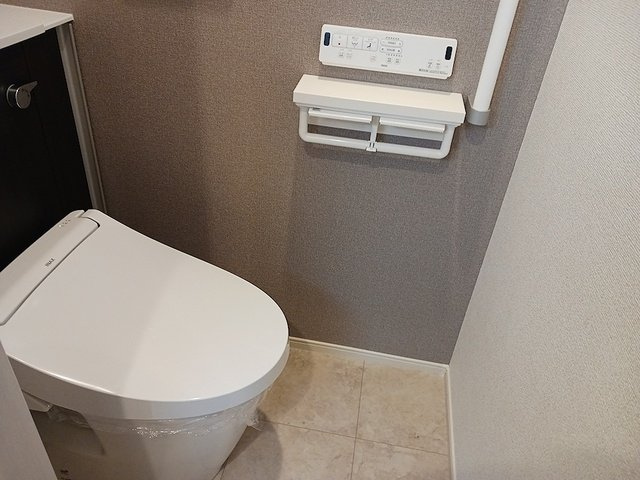 プロムナード　レーヌのトイレ|コンパクトで使いやすいトイレです