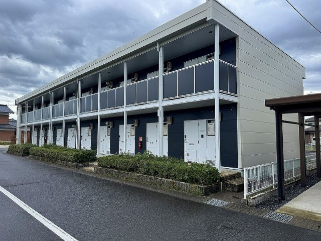 レオパレスハーツの外観|きれいな外観です