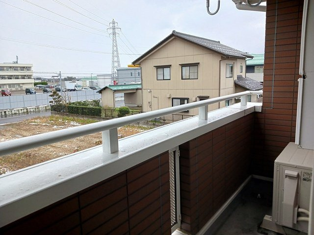 アイリス　Ｃのバルコニー|バルコニー付きです