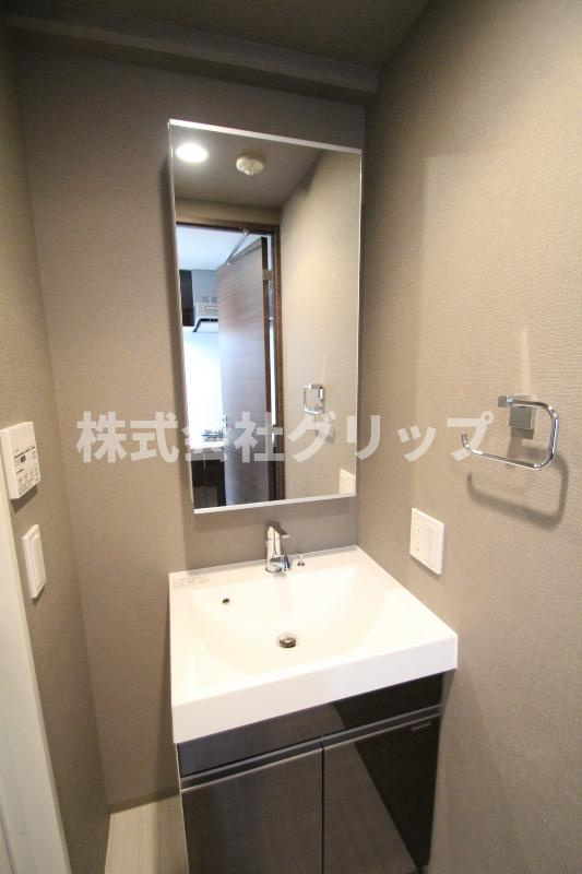 パークフラッツ横濱平沼橋の独立洗面台