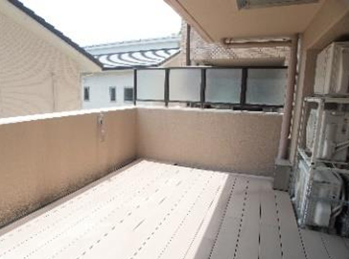 リベール姫路岡町のバルコニー