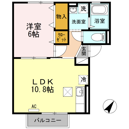 【間取り】 | フロレスタ・Ｆ