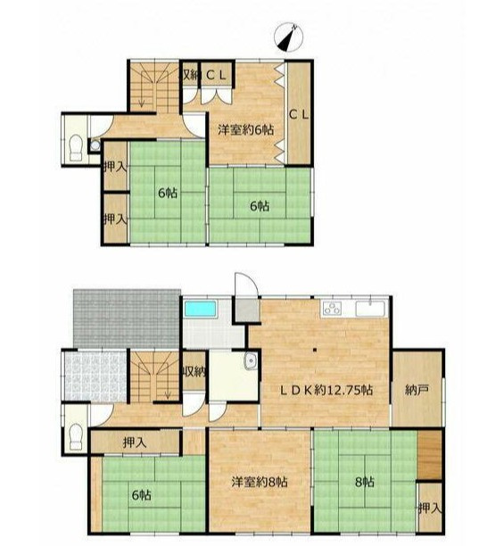 中古戸建　富士宮市羽鮒　土地382.09㎡ (115.58坪) 　
