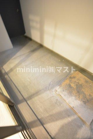セレニテ日本橋ミラクのバルコニー