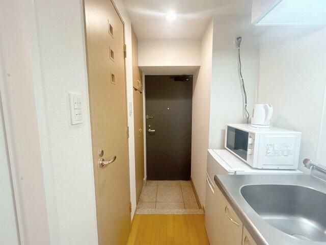 マイナビＳＴＡＹミライエ飯田橋ノースの玄関