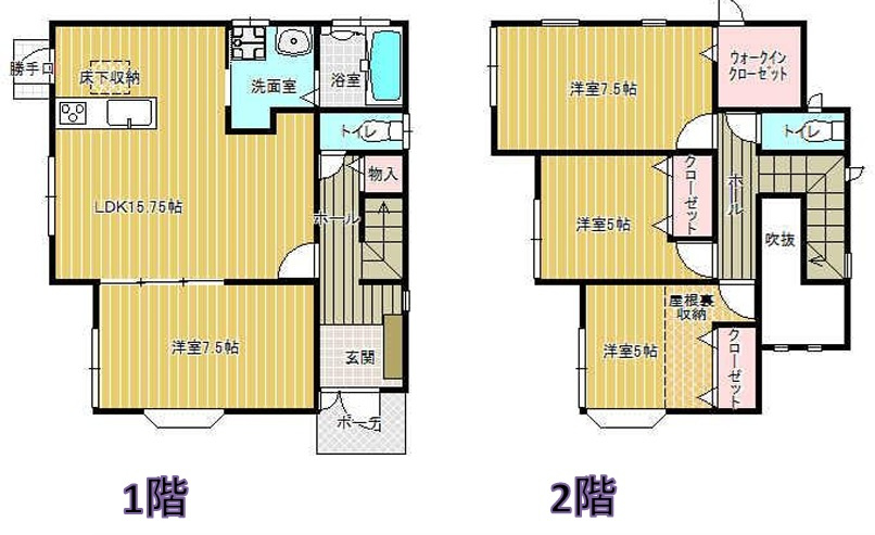 千葉市中央区赤井町の間取り