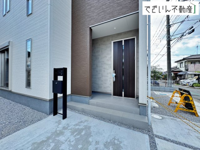 【玄関】 | Livele Garden.S鴻巣市神明 第4　新築住宅 | 現地(2026年7月撮影)