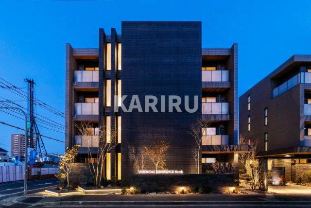 内代レジデンスノースの外観