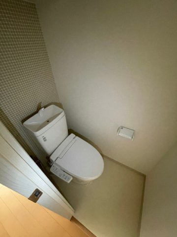 熊本市中央区水前寺５丁目の賃貸マンションのトイレ