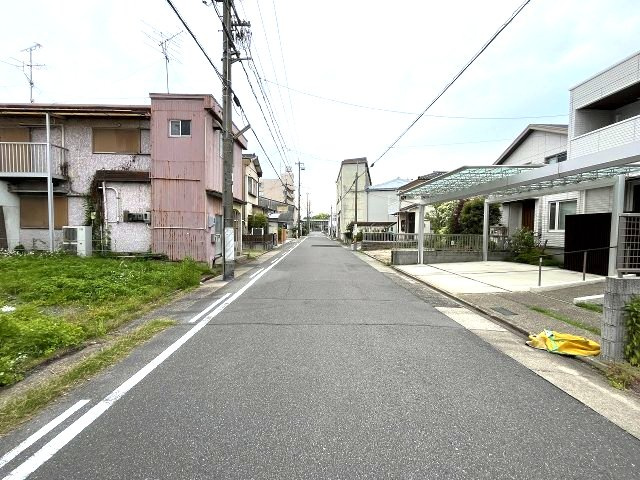 熱田区野立町3期　売地の前面道路含む現地写真|現地写真　2026年5月8日撮影
