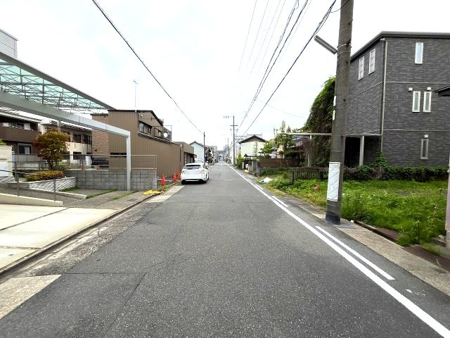 熱田区野立町3期　売地の前面道路含む現地写真|現地写真　2026年5月8日撮影