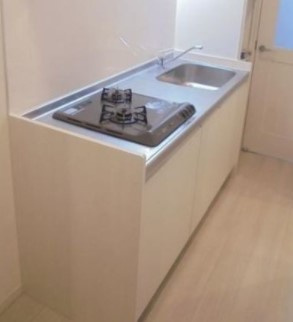三鷹市新川６丁目のアパートのキッチン