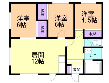 虻田郡洞爺湖町旭町5の間取り