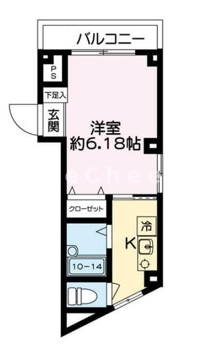 南町共栄ビルの間取り