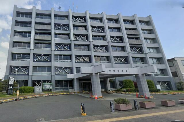 川越市役所まで1673m