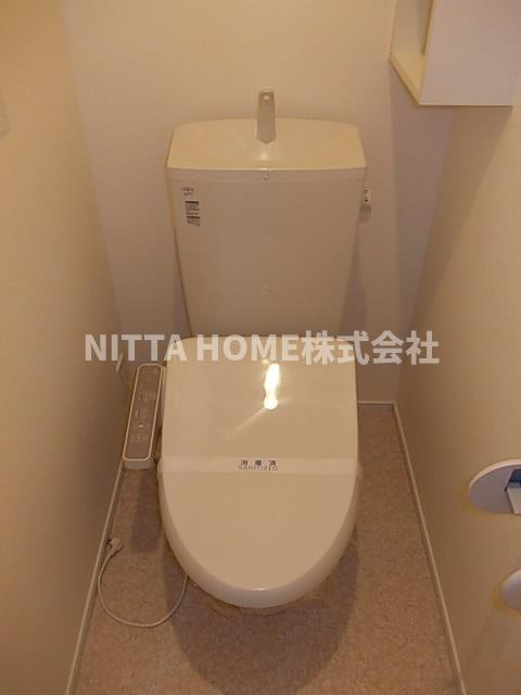 エスペラント・ボヌール　Ｂのトイレ|もちろんウォシュレット付きのトイレです＊