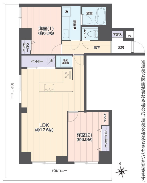 ジョイフル門前仲町第2の間取り