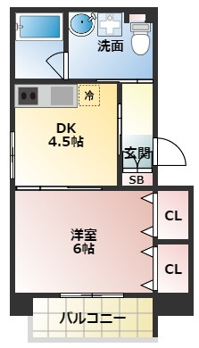 【間取り】 | エスカーサ大阪阿倍野パークビュー