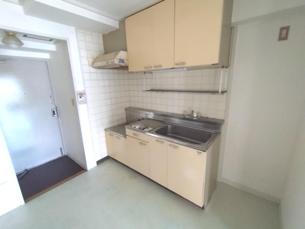 荒川区東日暮里２丁目の賃貸マンションのキッチン