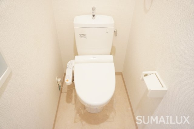 熊本市中央区南熊本１丁目の賃貸マンションのトイレ