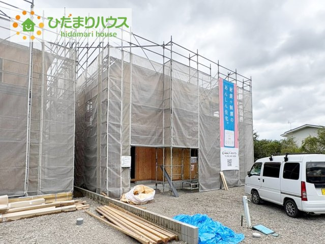 常陸大宮市泉第6　新築戸建　3号棟の外観|是非一度、ご家族そろってご内覧ください♪