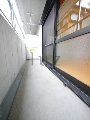 アルトベルク横浜のバルコニー
