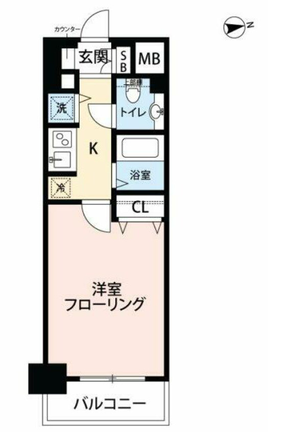 マイナビＳＴＡＹサロン千駄木の間取り