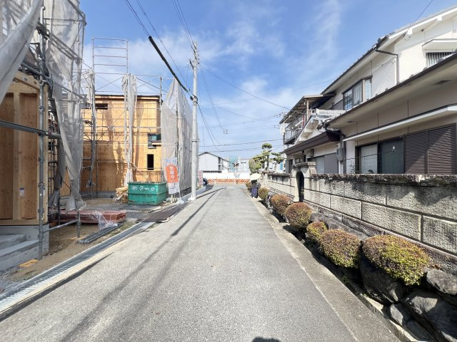 桜井市西之宮全2棟の前面道路含む現地写真