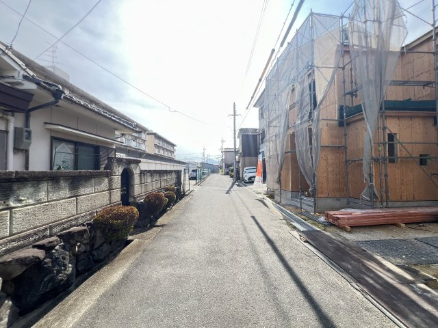 桜井市西之宮全2棟の前面道路含む現地写真