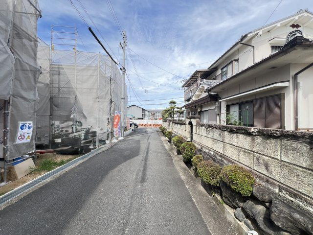 桜井市西之宮全2棟の前面道路含む現地写真