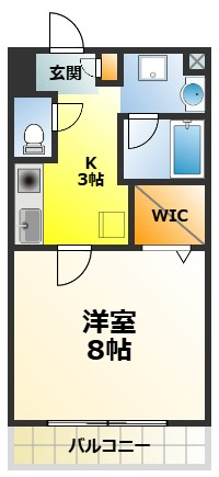 スカイビュー宝泉の間取り
