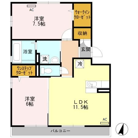 【間取り】 | ノワール北島