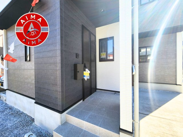 S・大野城市南ケ丘2丁目第3-2棟（1号棟）　の外観：施工例|おでかけの時も帰った時も、「我が家」を最初に感じでもらえる素敵な空間に。