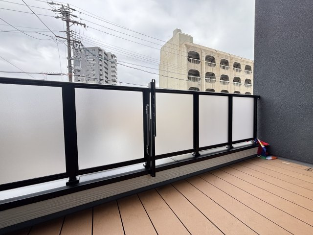 MELDIA北区山田41104③｜名古屋市の戸建ならホームアップのバルコニー